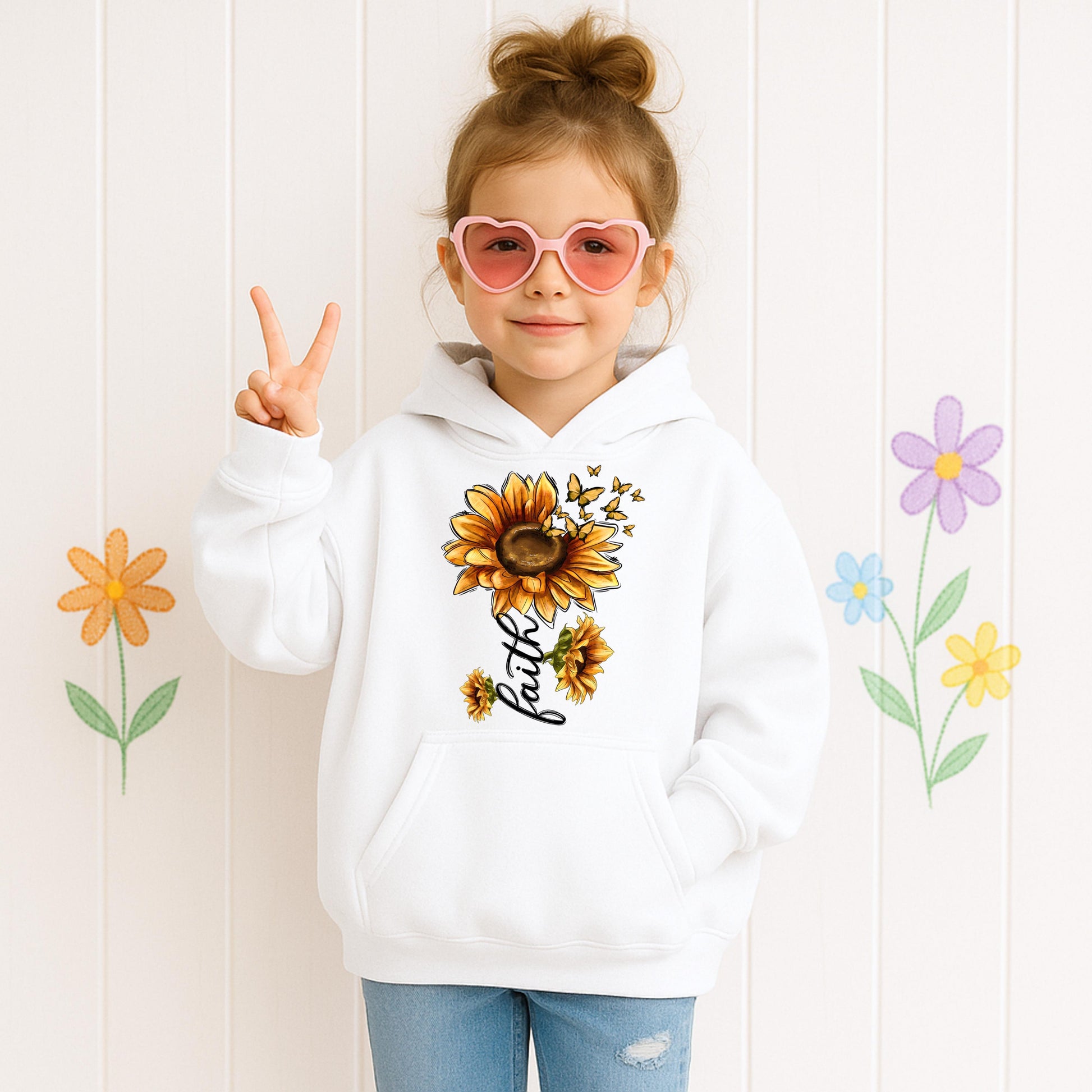 Faith Sunflower Butterfly 07