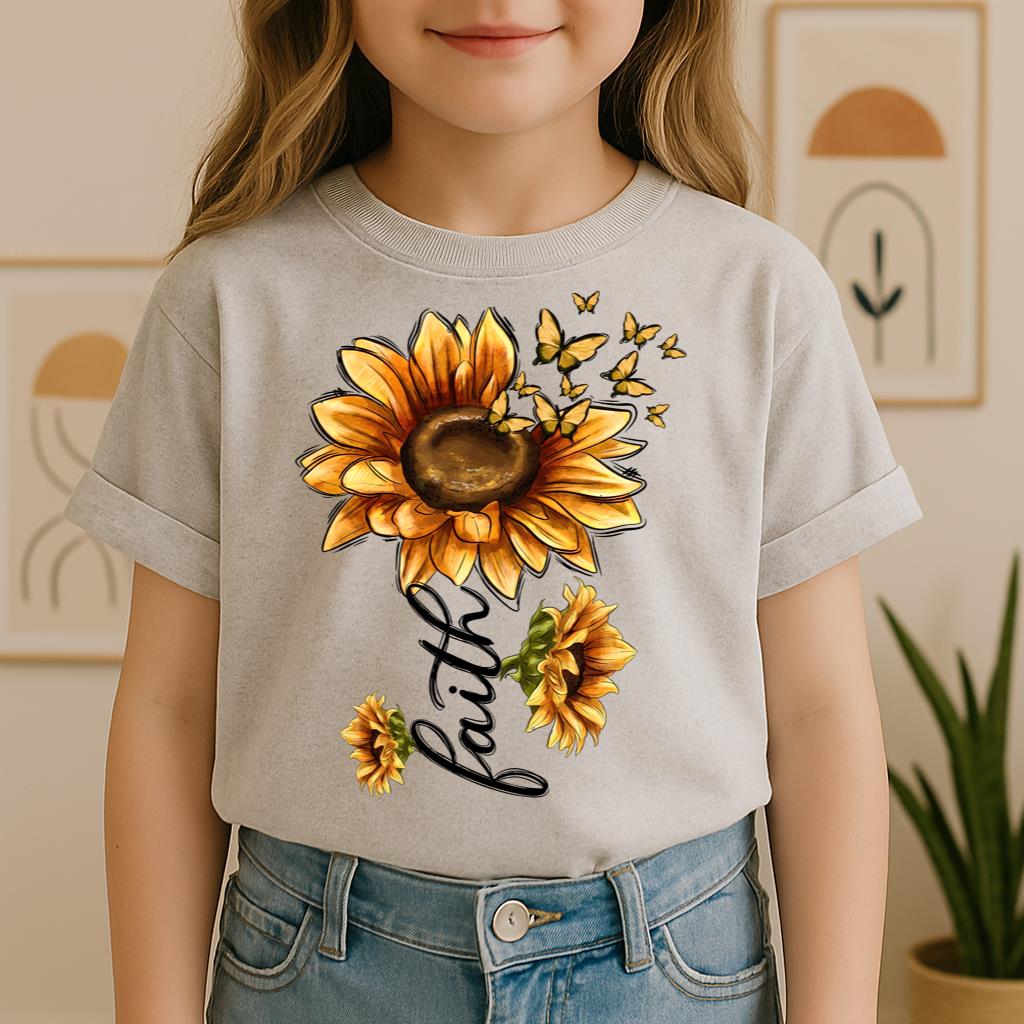 Faith Sunflower Butterfly 07