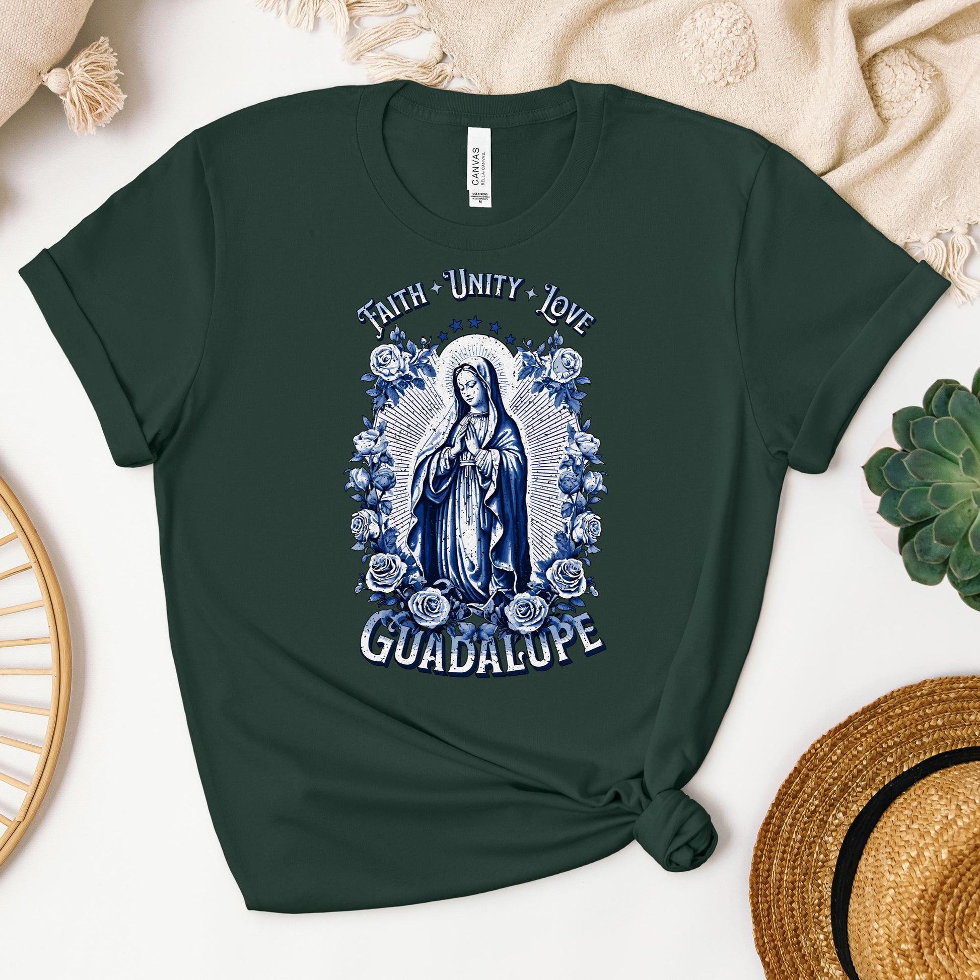 Faith, Unity, Love, Guadalupe