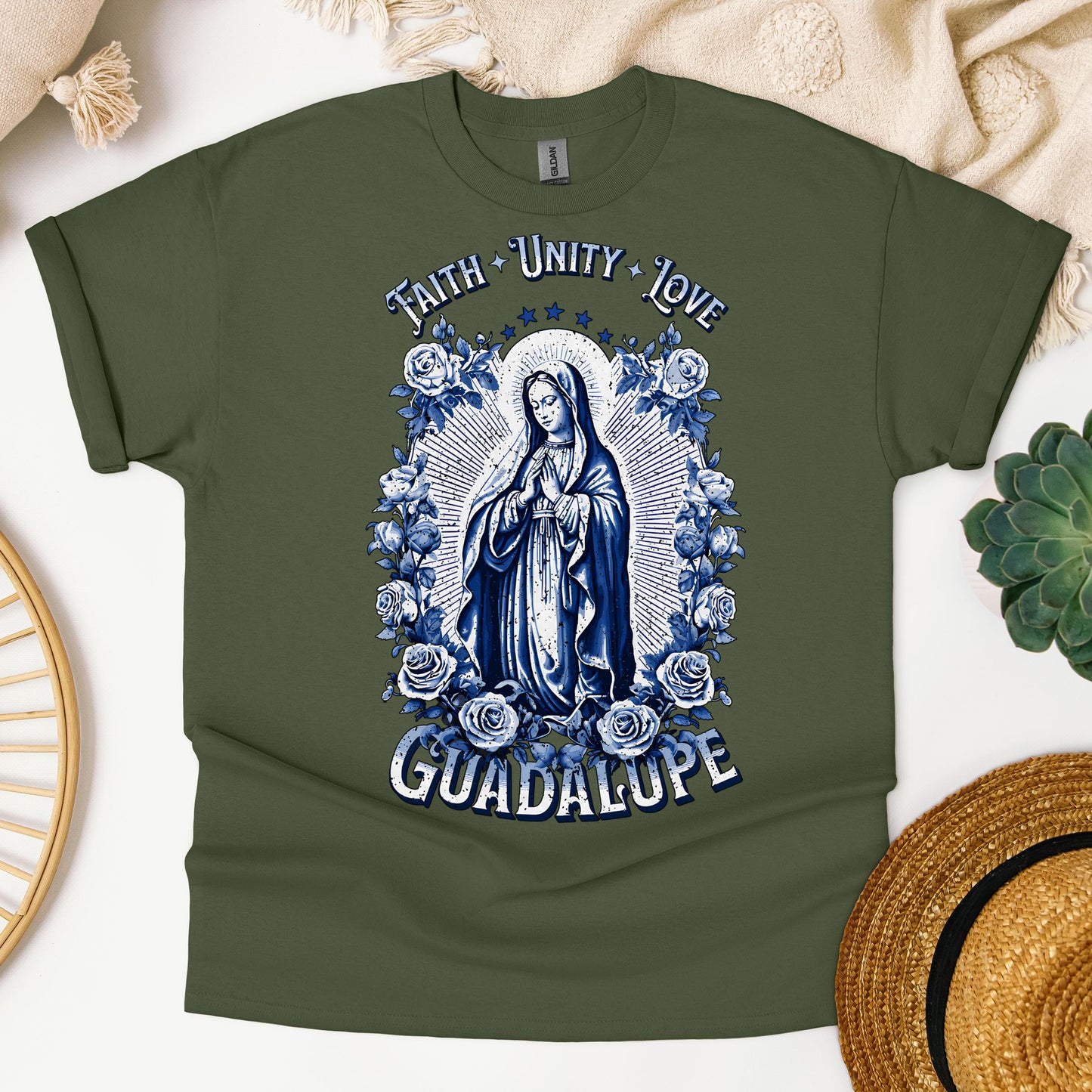 Faith, Unity, Love, Guadalupe