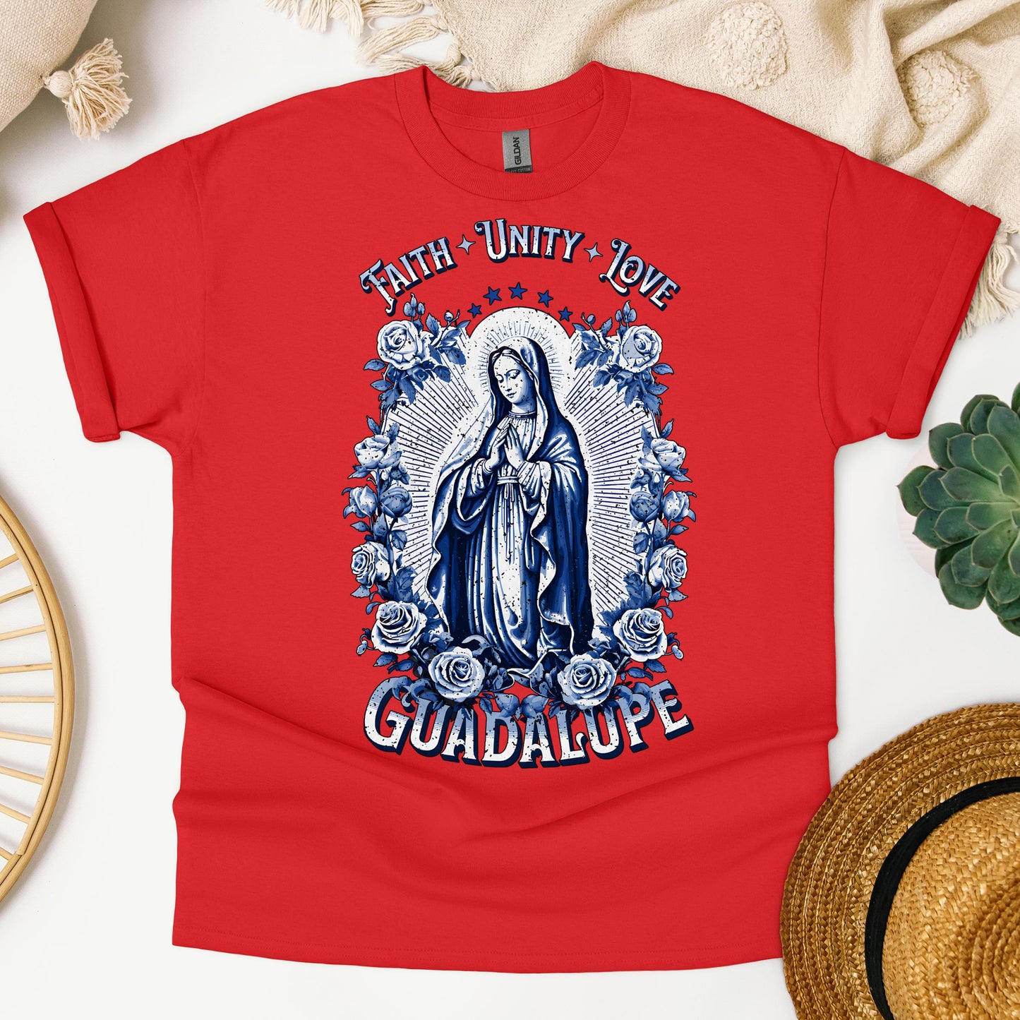 Faith, Unity, Love, Guadalupe