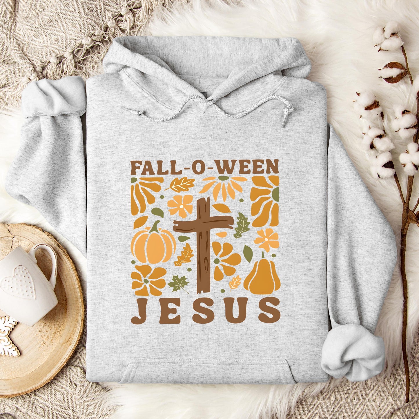 Fall-O-Ween Jesus 01 Hoodie