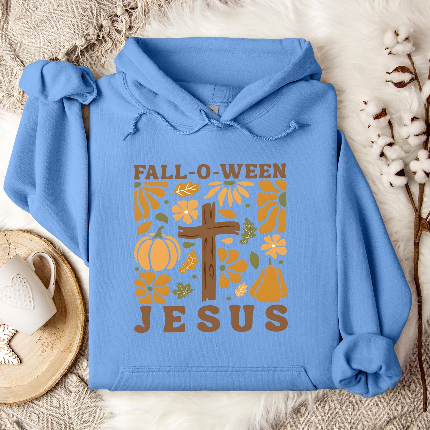 Fall-O-Ween Jesus 01 Hoodie