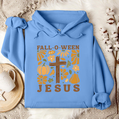 Fall-O-Ween Jesus 01 Hoodie