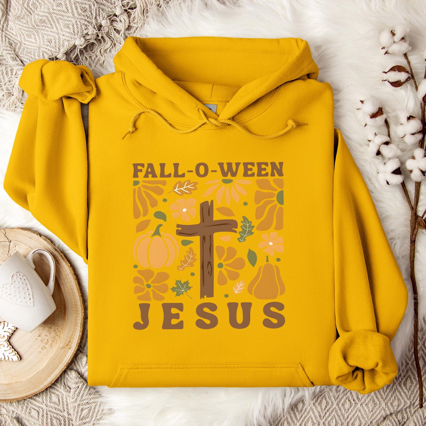 Fall-O-Ween Jesus 01 Hoodie
