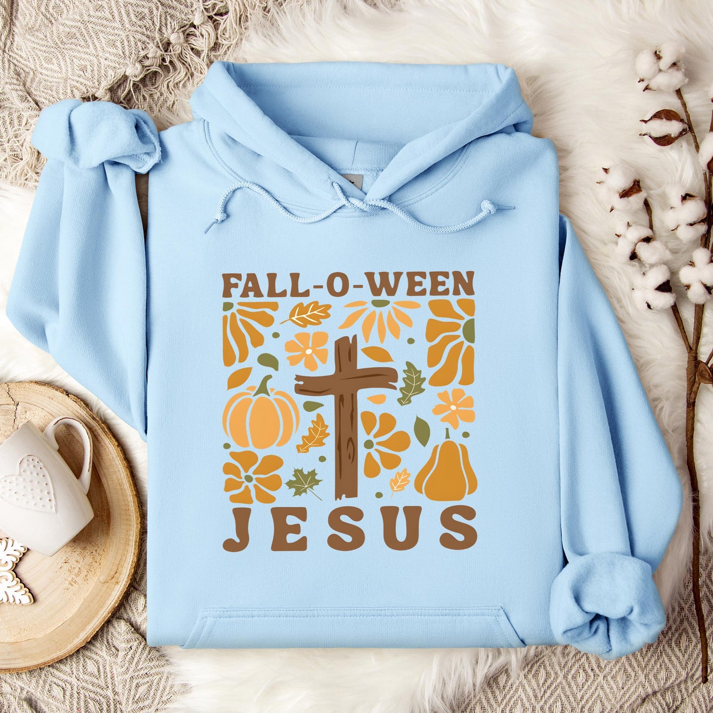 Fall-O-Ween Jesus 01 Hoodie