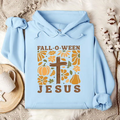 Fall-O-Ween Jesus 01 Hoodie