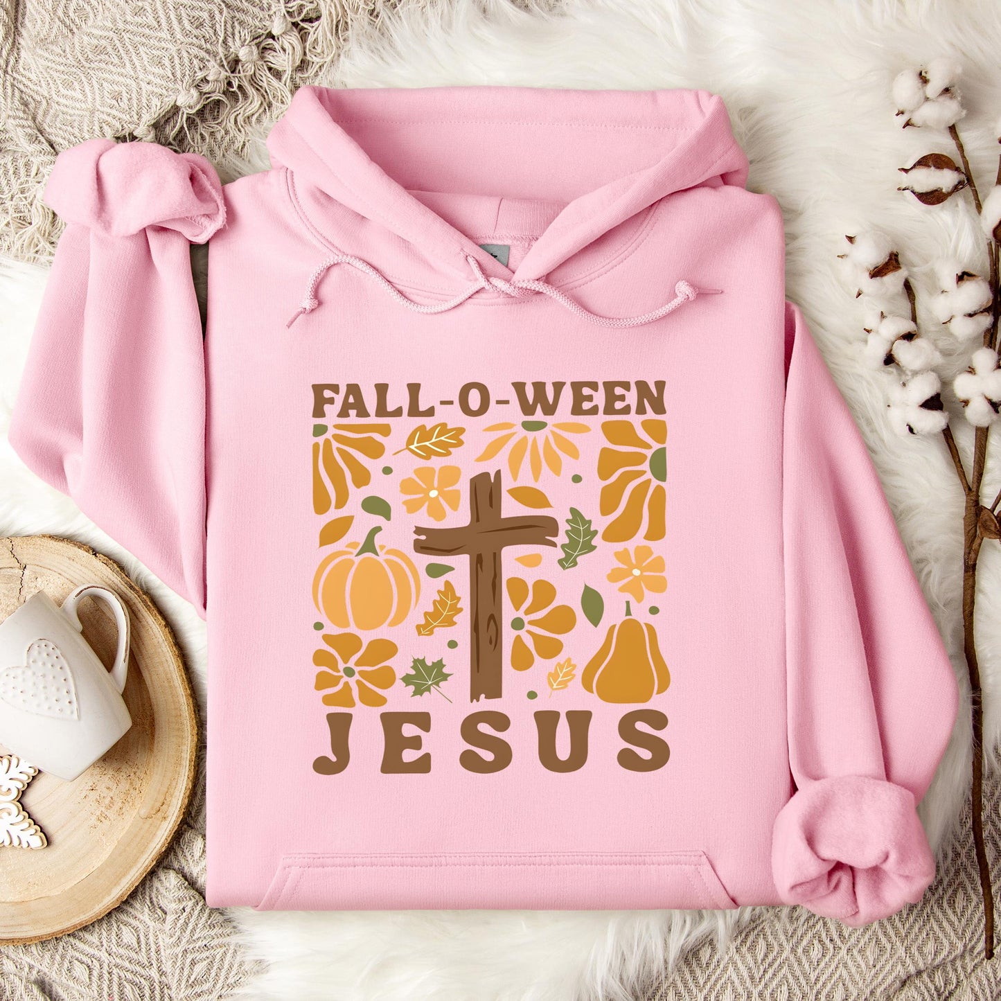 Fall-O-Ween Jesus 01 Hoodie