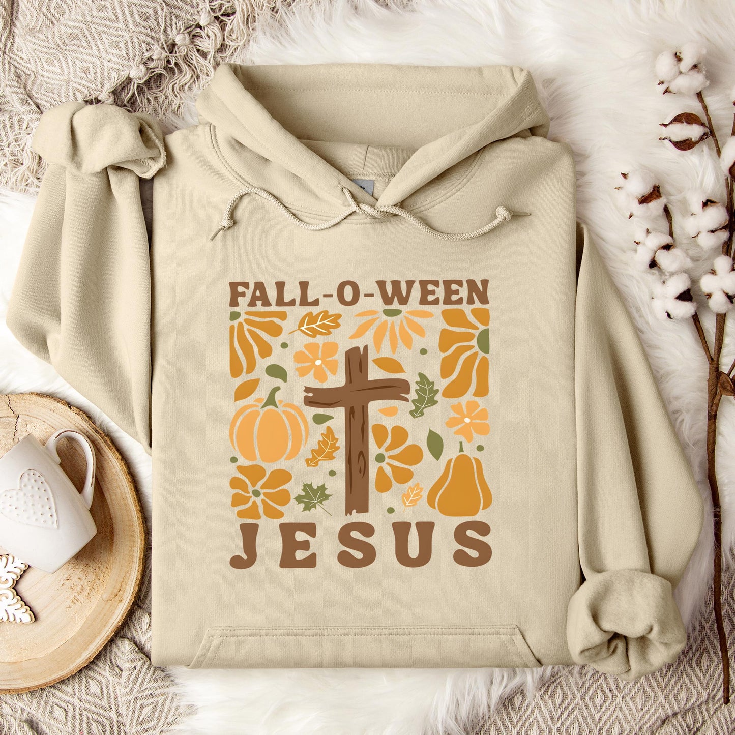 Fall-O-Ween Jesus 01 Hoodie