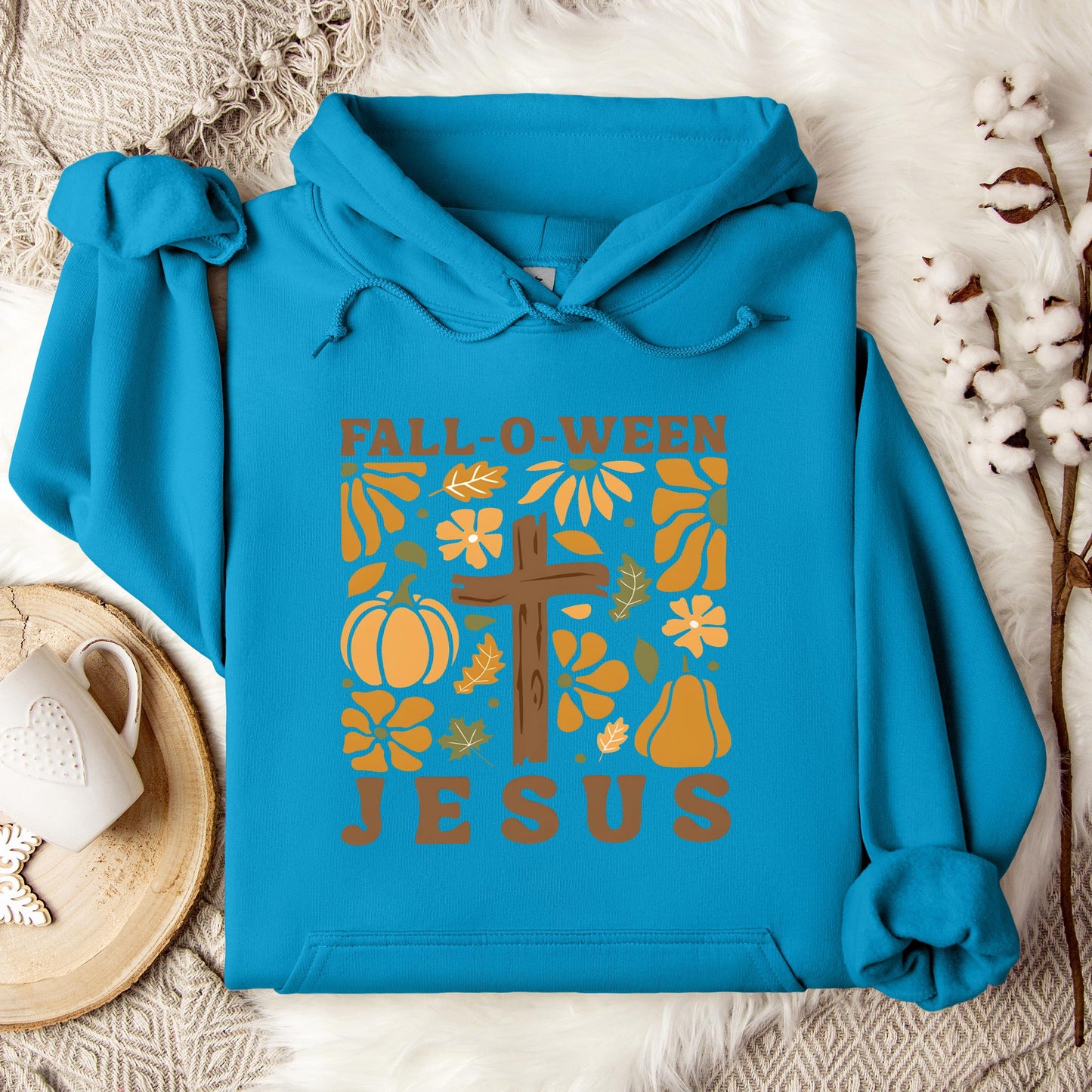 Fall-O-Ween Jesus 01 Hoodie