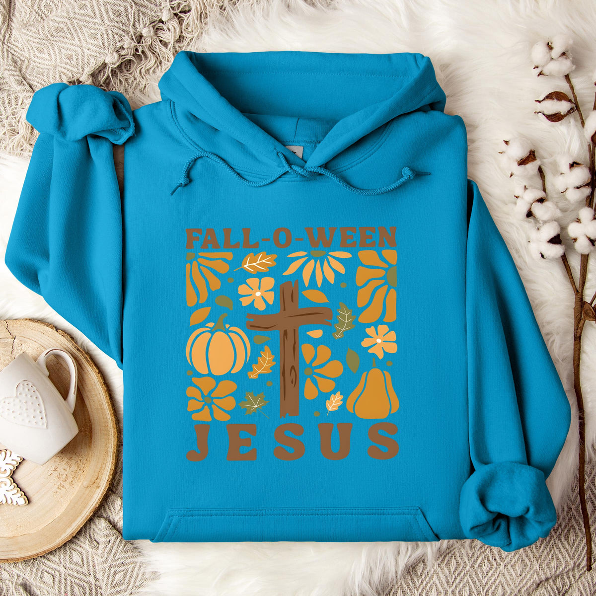 Fall-O-Ween Jesus 01 Hoodie