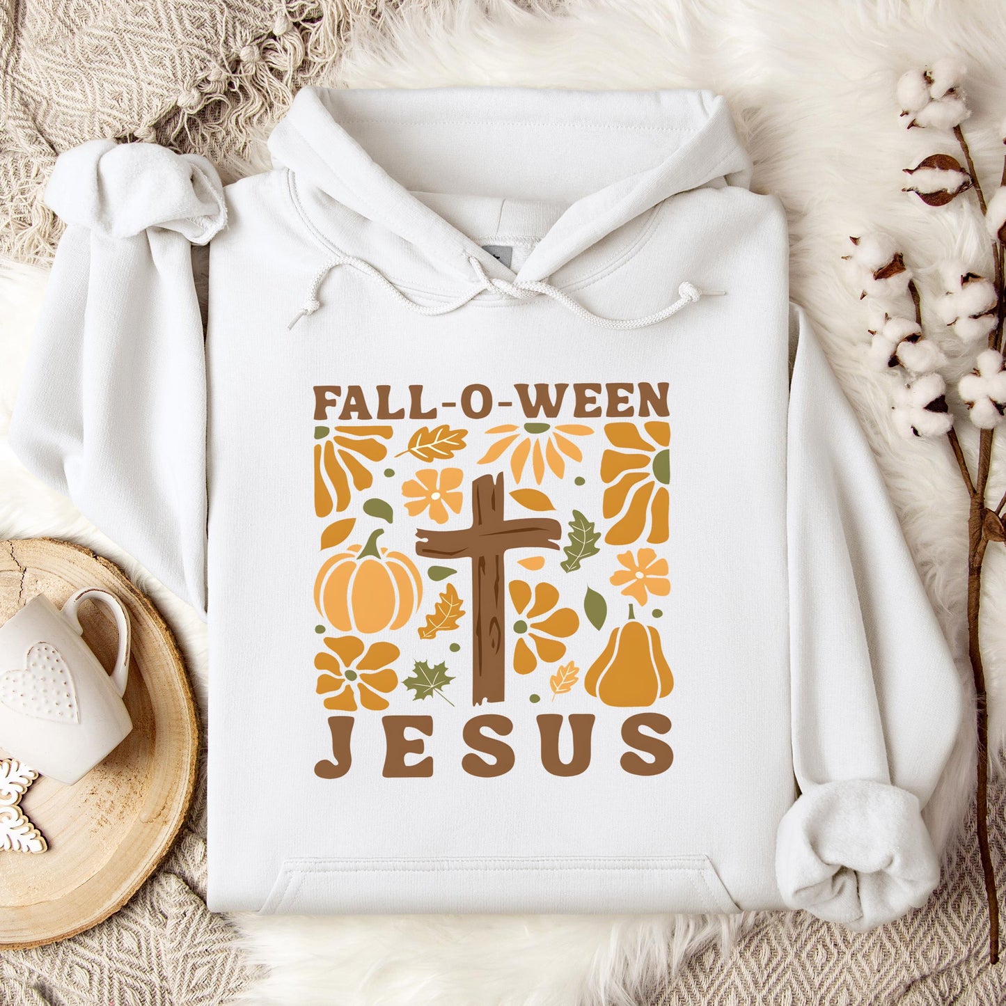 Fall-O-Ween Jesus 01 Hoodie