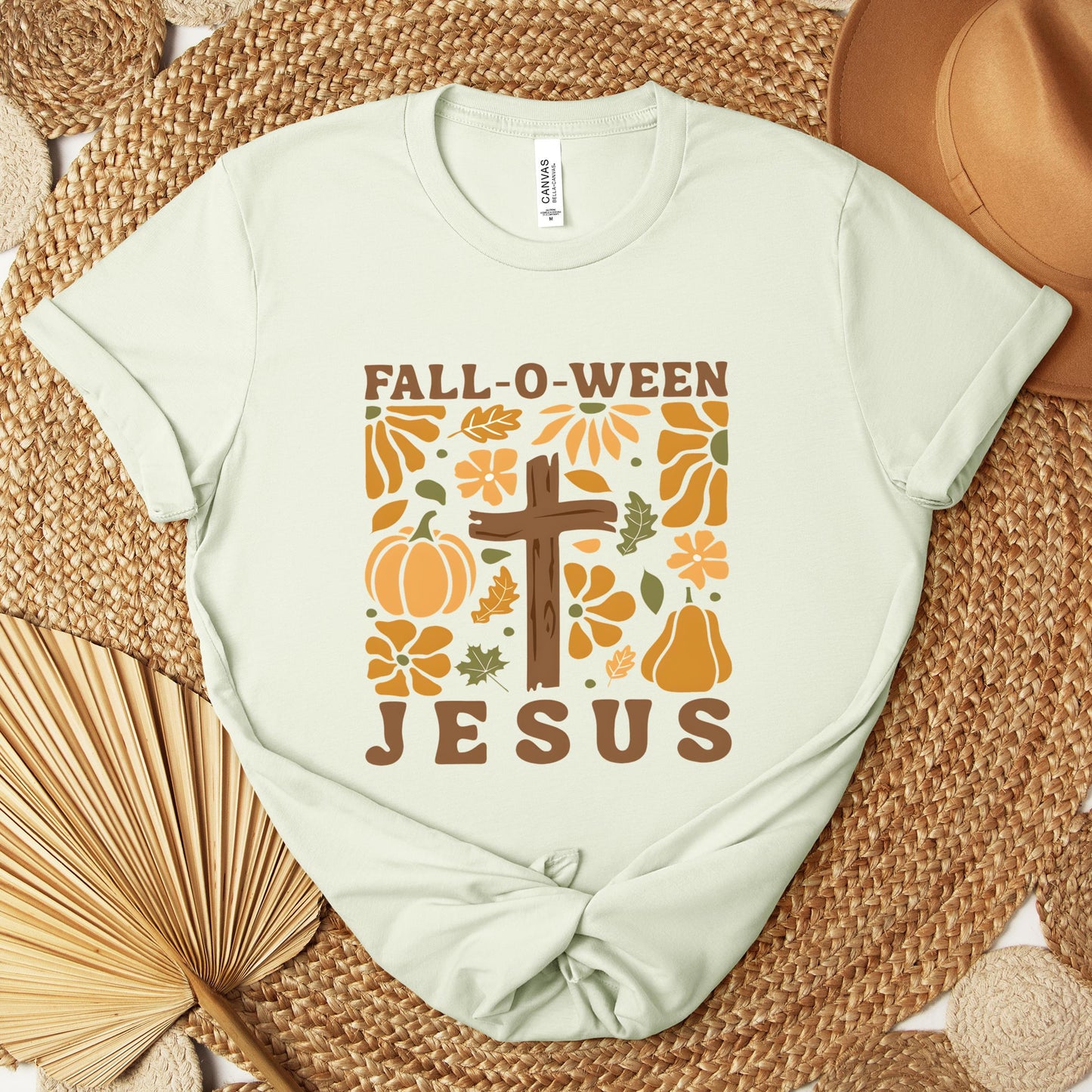 Fall-O-Ween Jesus 01 Premium T-shirt