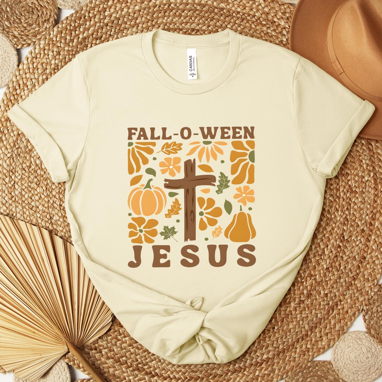 Fall-O-Ween Jesus 01 Premium T-shirt