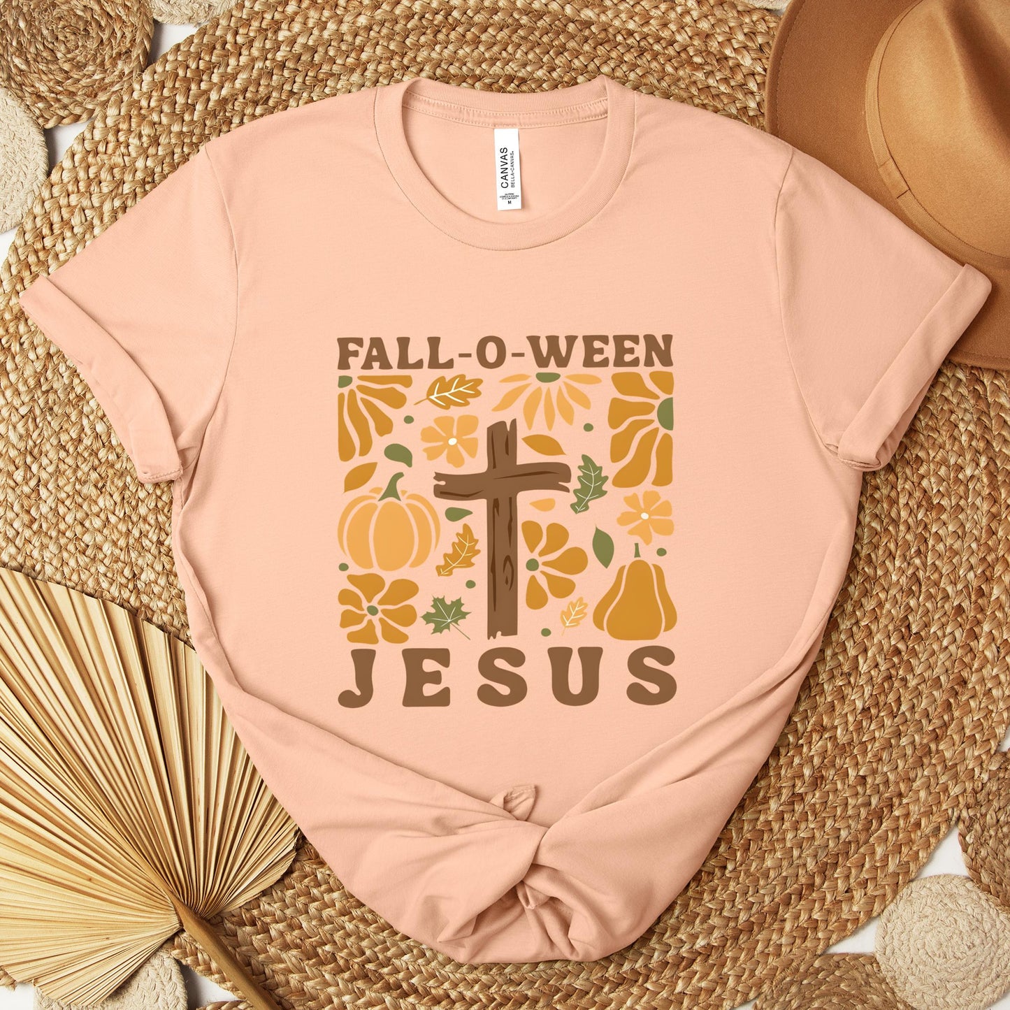 Fall-O-Ween Jesus 01 Premium T-shirt