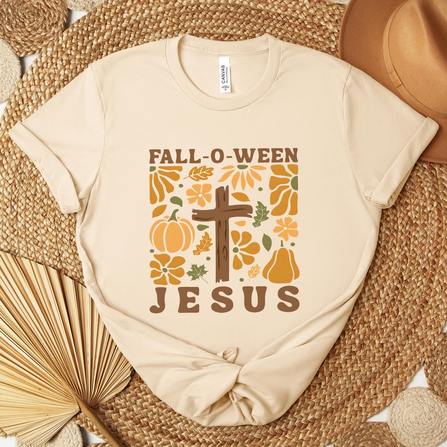 Fall-O-Ween Jesus 01 Premium T-shirt