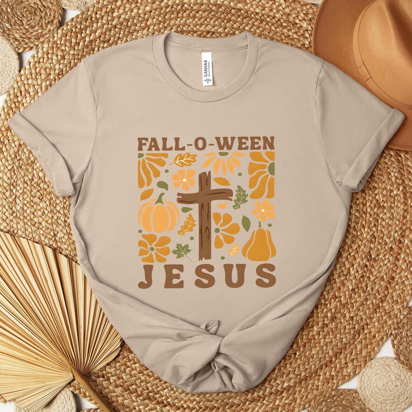 Fall-O-Ween Jesus 01 Premium T-shirt