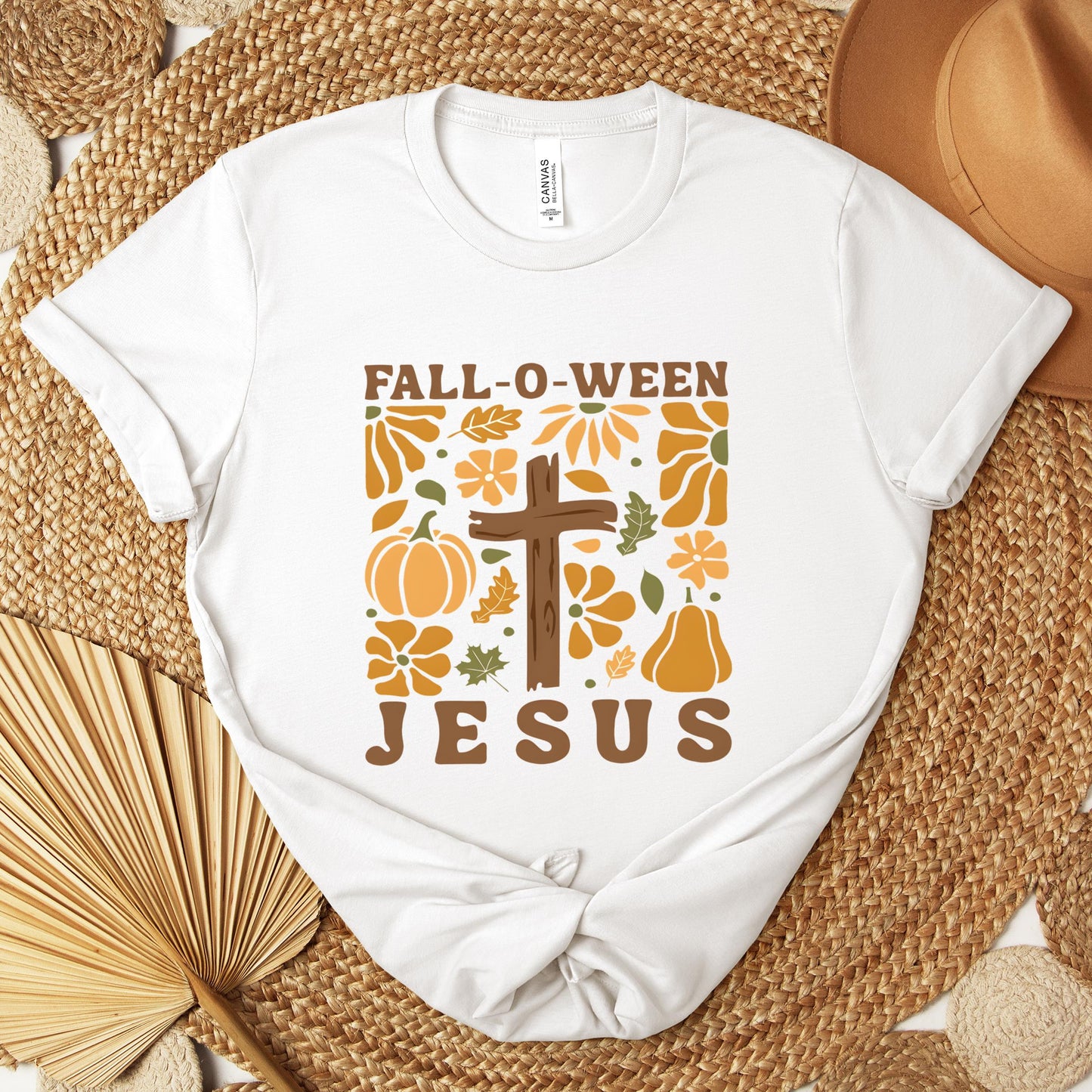 Fall-O-Ween Jesus 01 Premium T-shirt