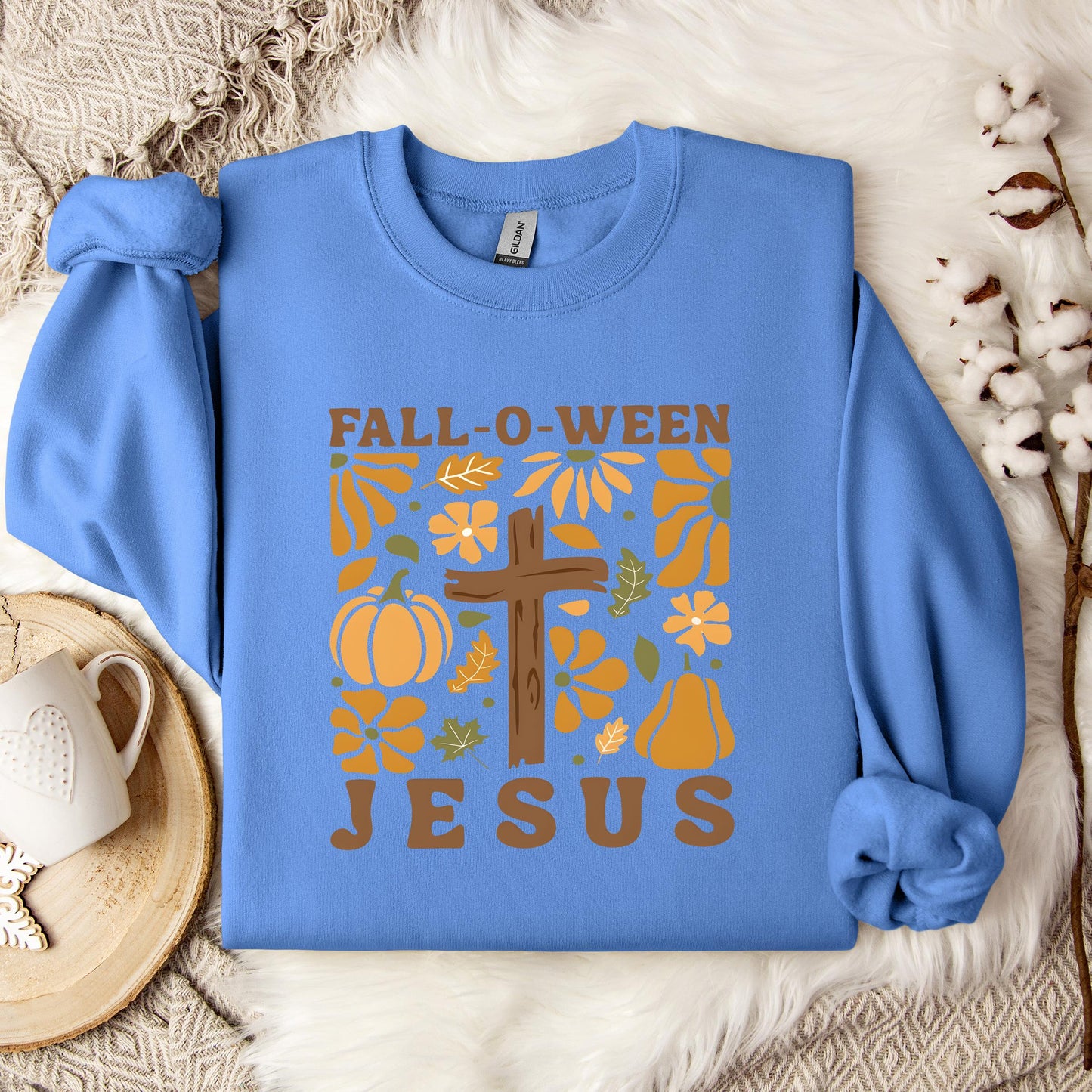 Fall-O-Ween Jesus 01 Sweatshirt