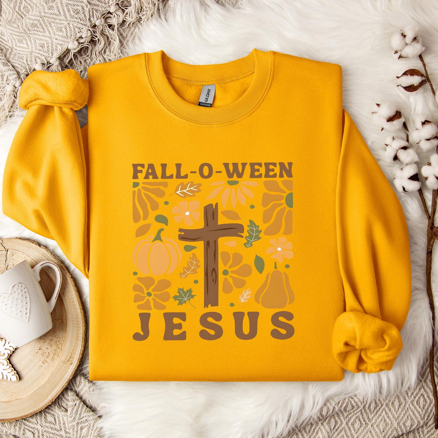 Fall-O-Ween Jesus 01 Sweatshirt