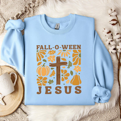 Fall-O-Ween Jesus 01 Sweatshirt