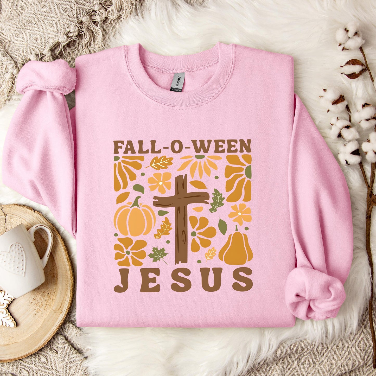 Fall-O-Ween Jesus 01 Sweatshirt