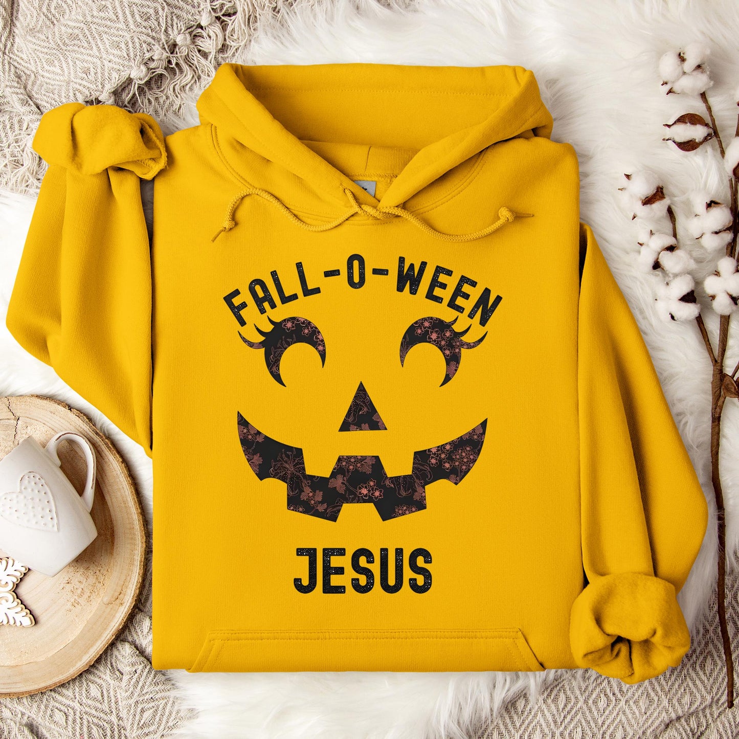 Fall-O-Ween Jesus Hoodie