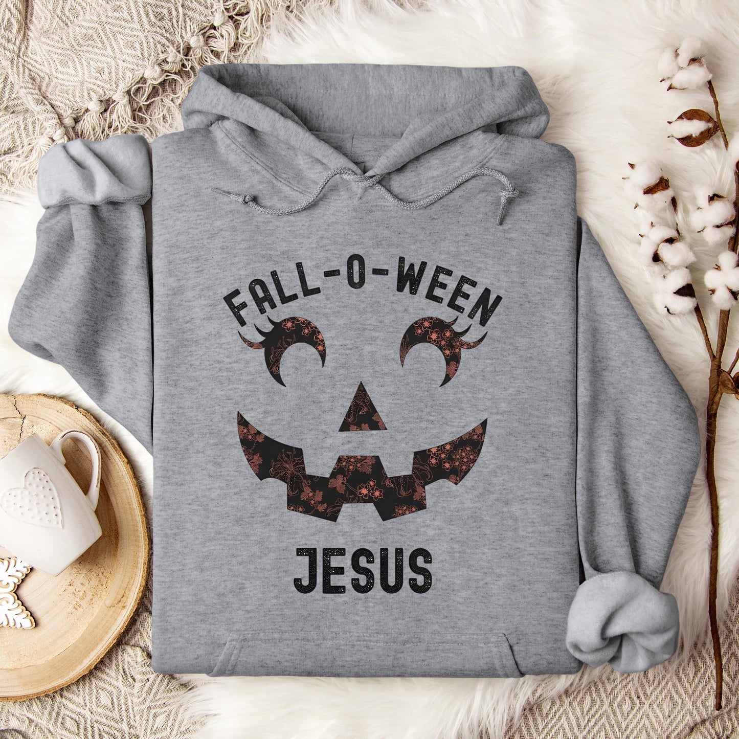 Fall-O-Ween Jesus Hoodie
