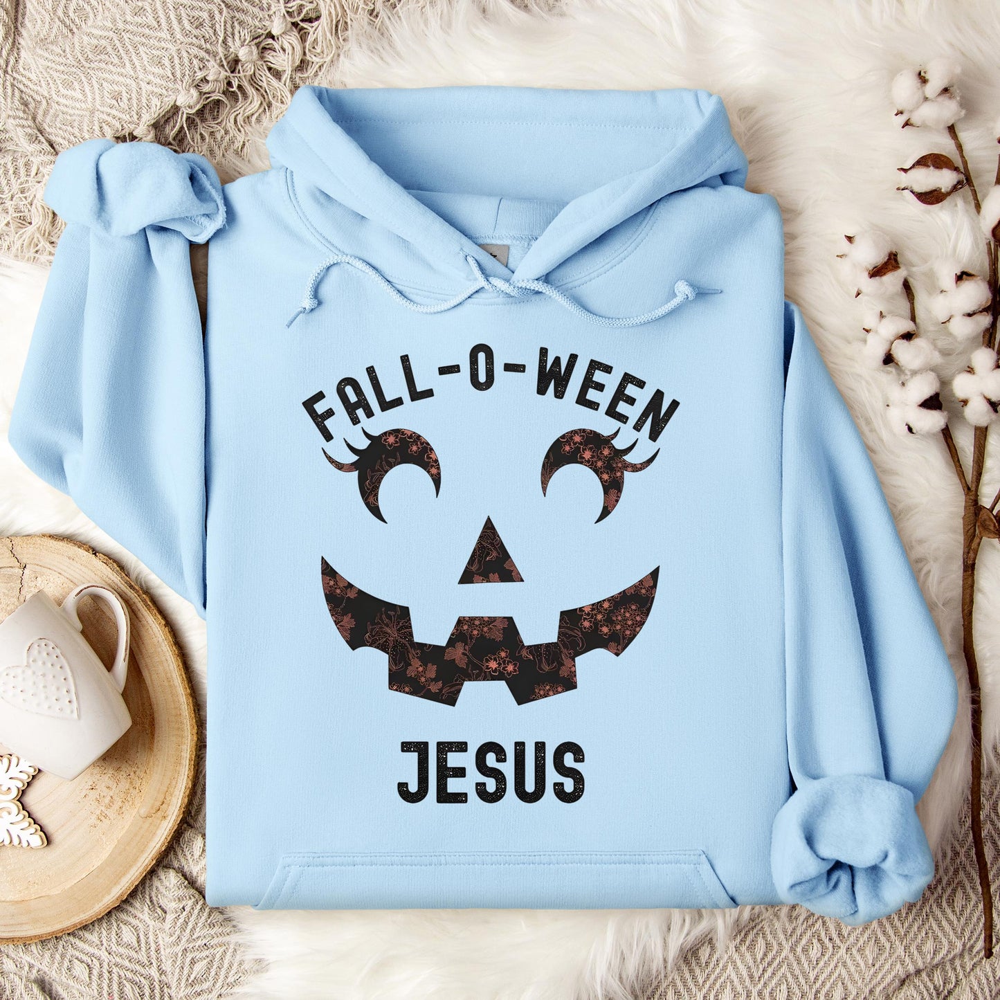 Fall-O-Ween Jesus Hoodie