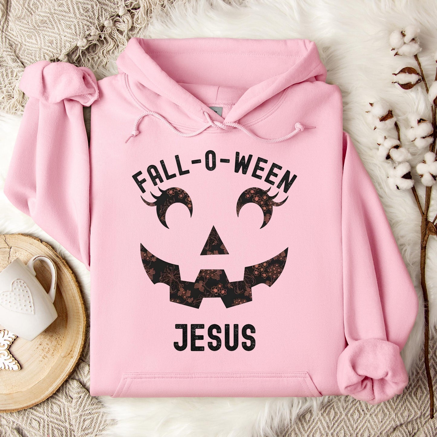 Fall-O-Ween Jesus Hoodie