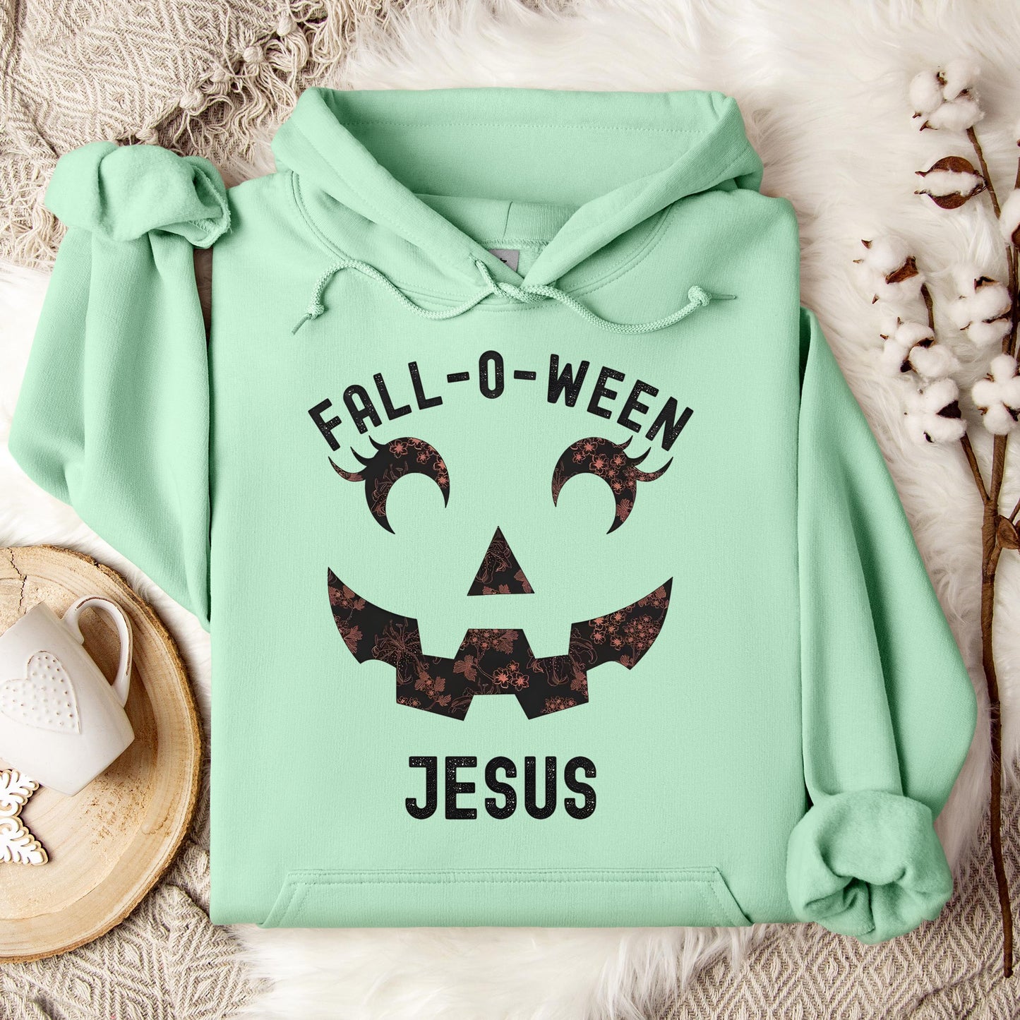 Fall-O-Ween Jesus Hoodie