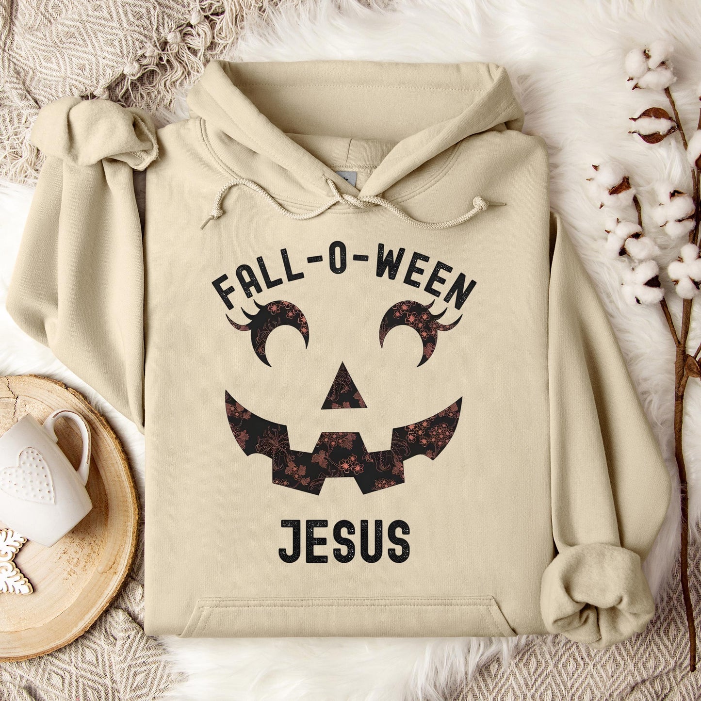 Fall-O-Ween Jesus Hoodie