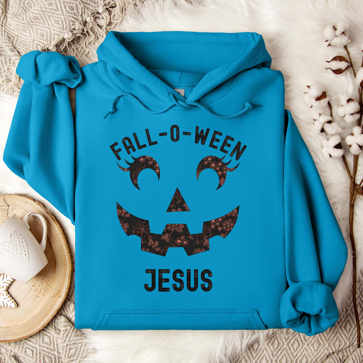 Fall-O-Ween Jesus Hoodie