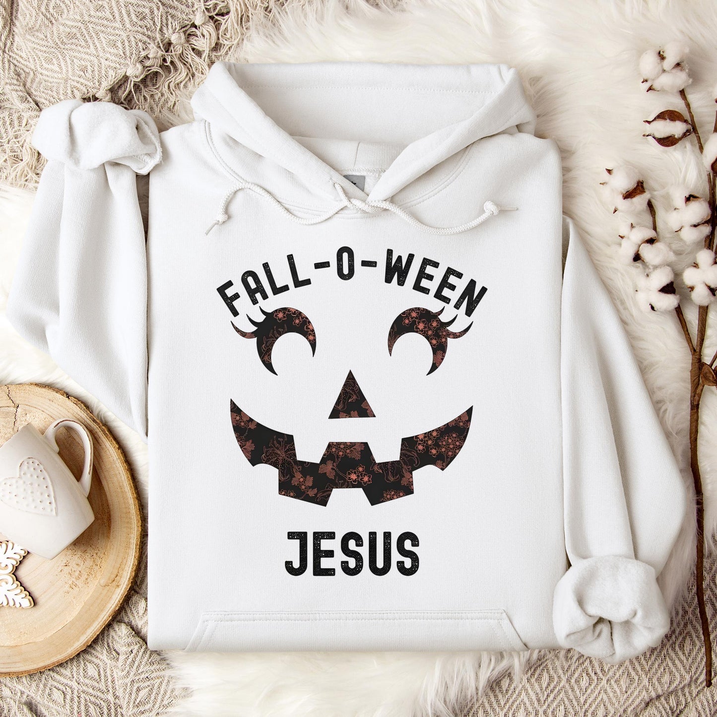 Fall-O-Ween Jesus Hoodie