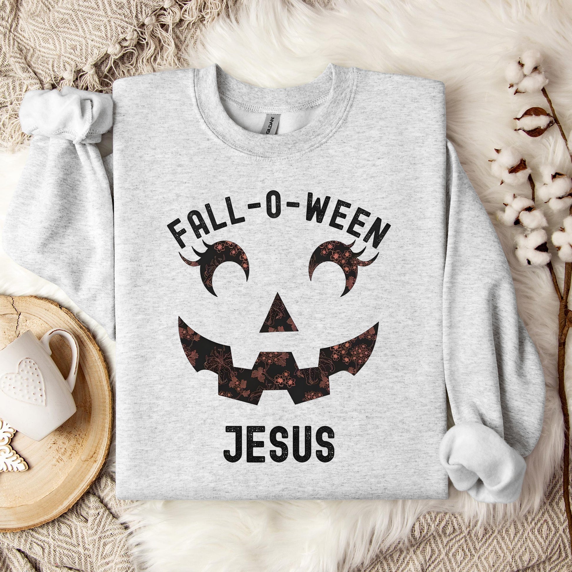 Fall-O-Ween Jesus Sweatshirt
