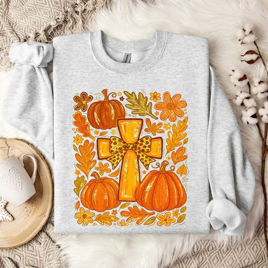 Fall For Jesus He Never Leaves 16 Sweatshirt