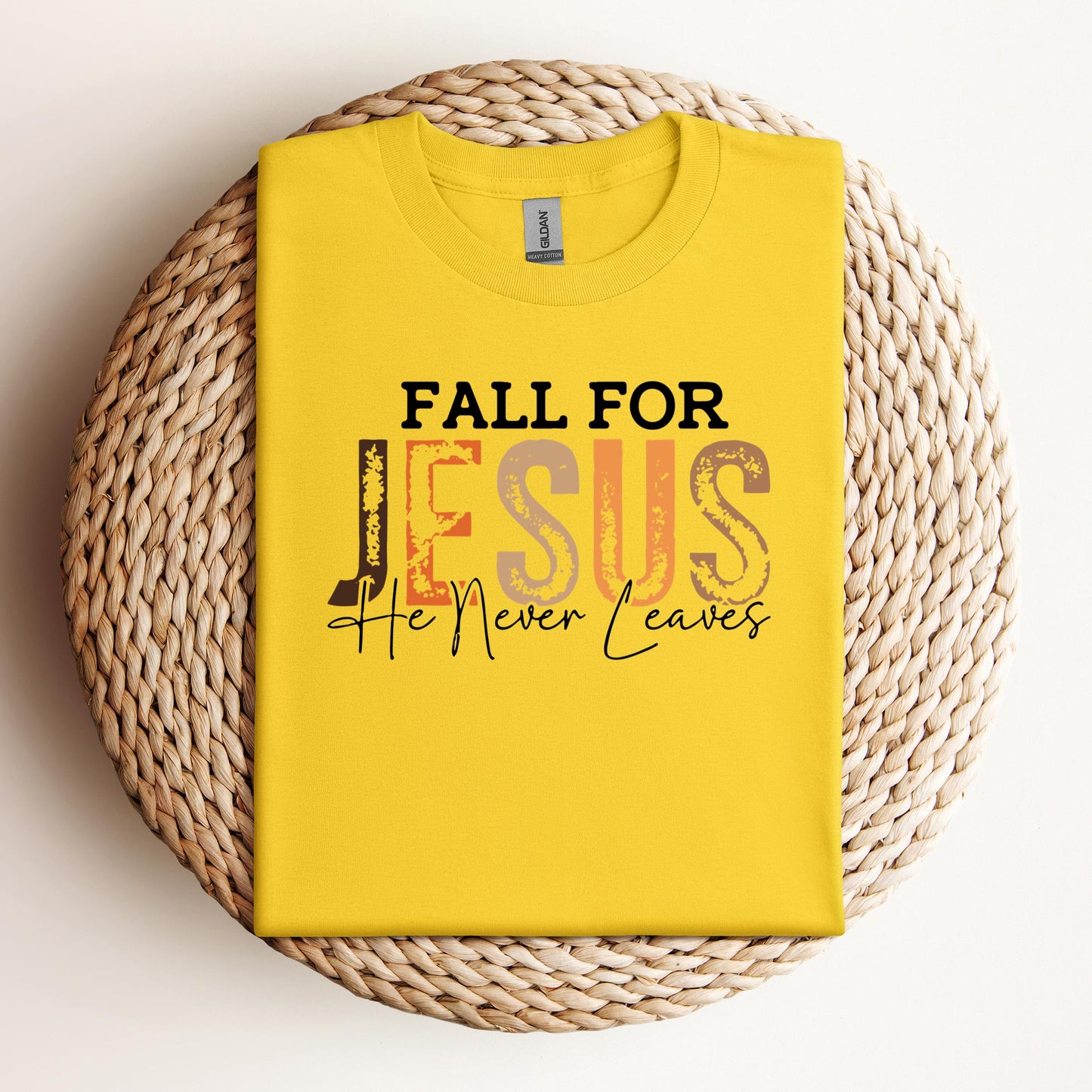 Fall For Jesus He Never Leaves 18