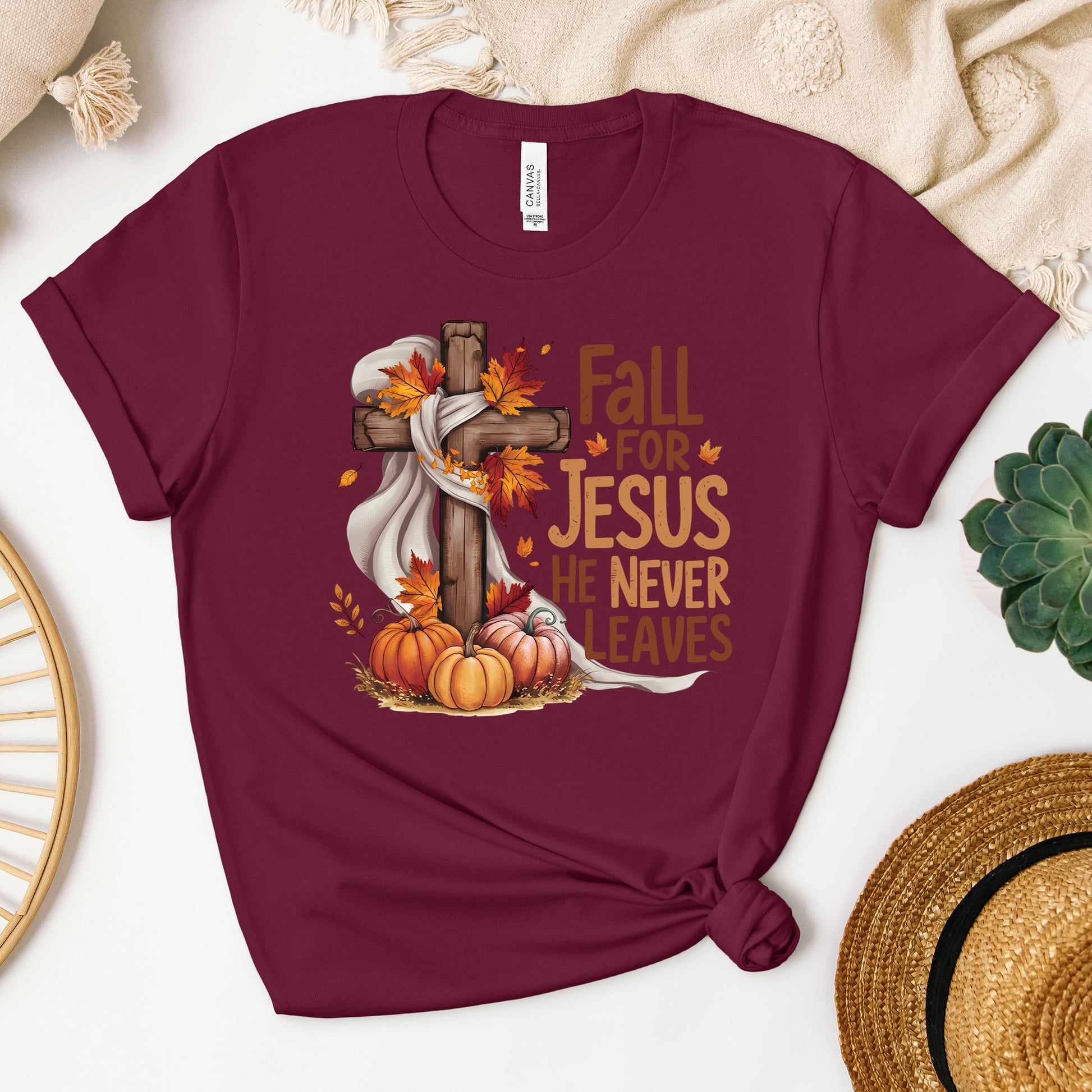 Fall For Jesus He Never Leaves 28