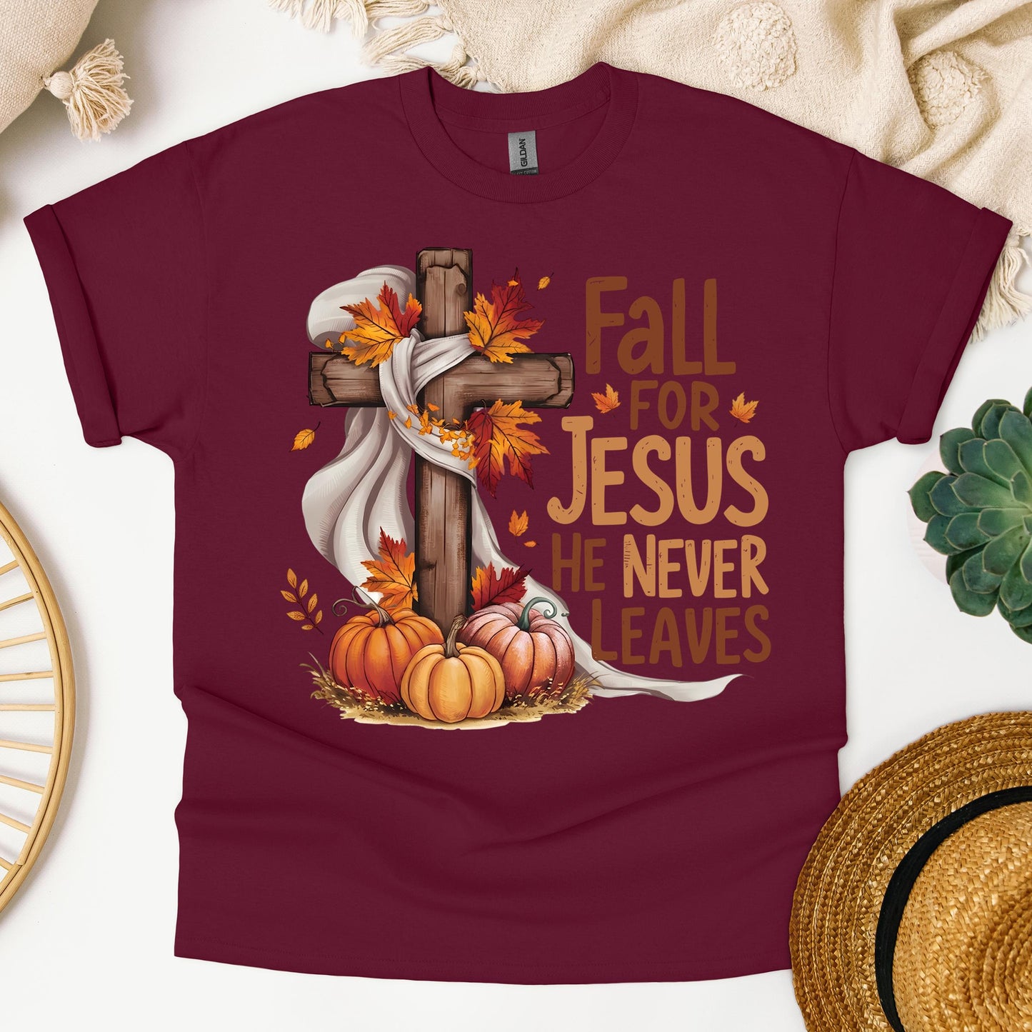 Fall For Jesus He Never Leaves 28