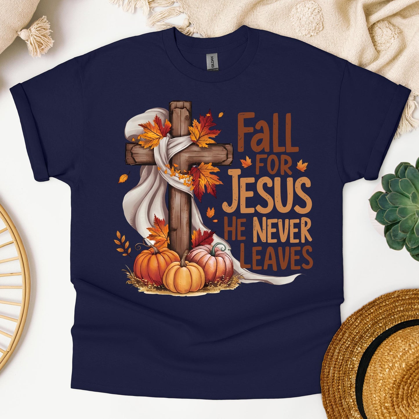 Fall For Jesus He Never Leaves 28