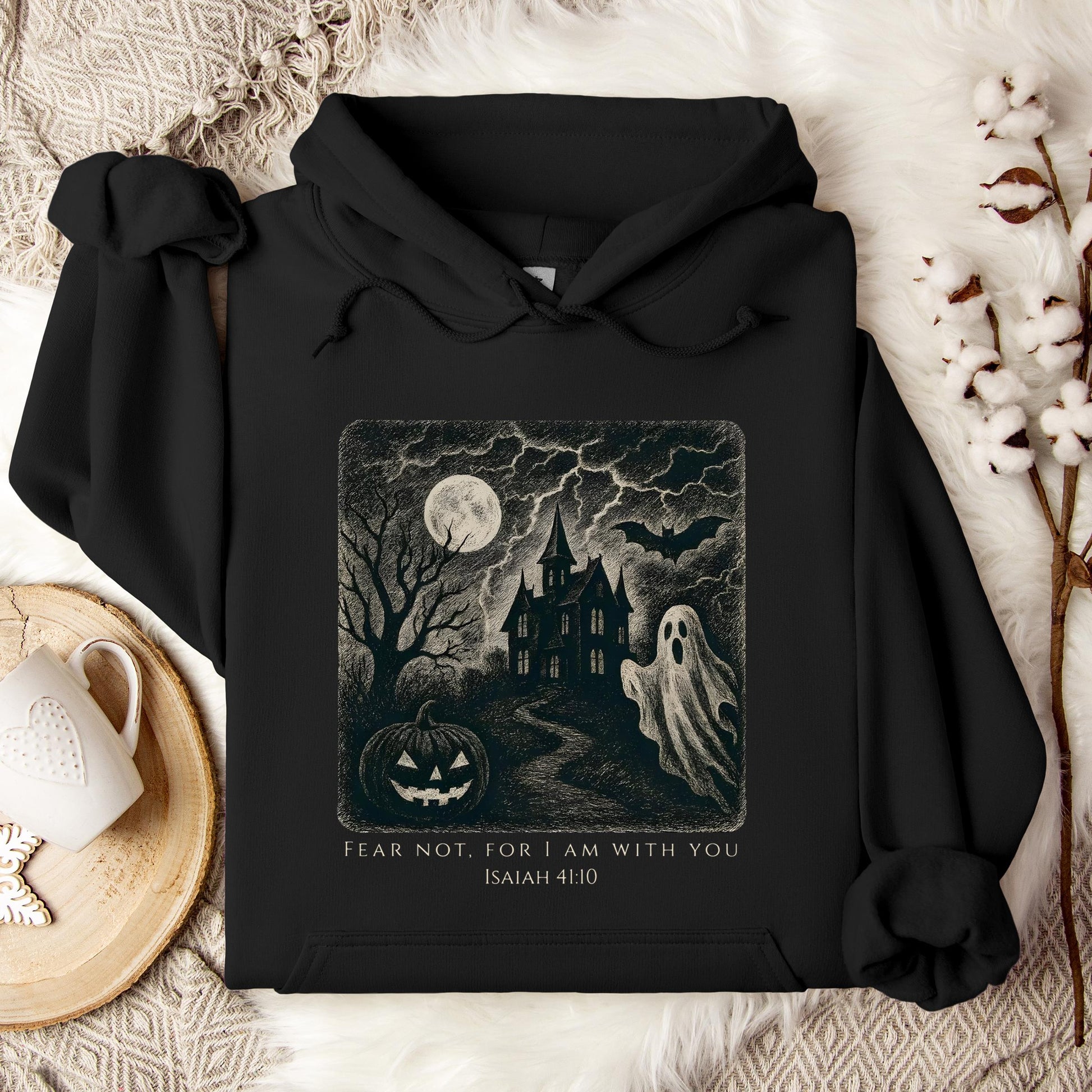Fear Not For I Am With You Isaiah 41.10 Hoodie
