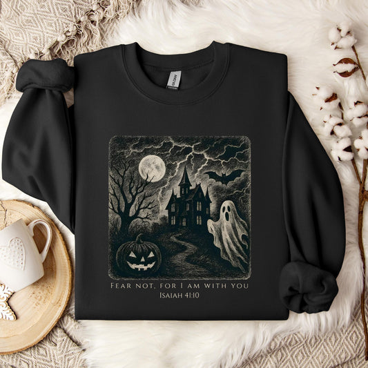 Fear Not For I Am With You Isaiah 41.10 Sweatshirt