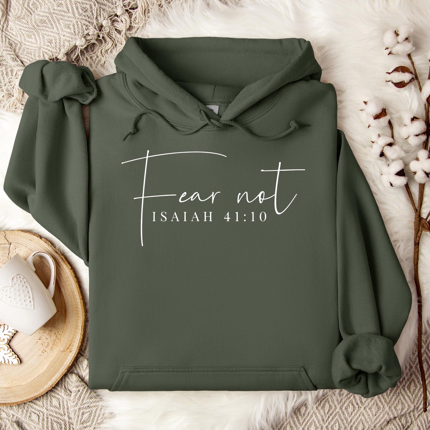 Fear Not Isaiah 41.10 Hoodie