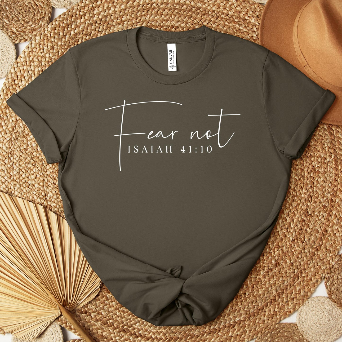 Fear Not Isaiah 41.10 Premium T-shirt