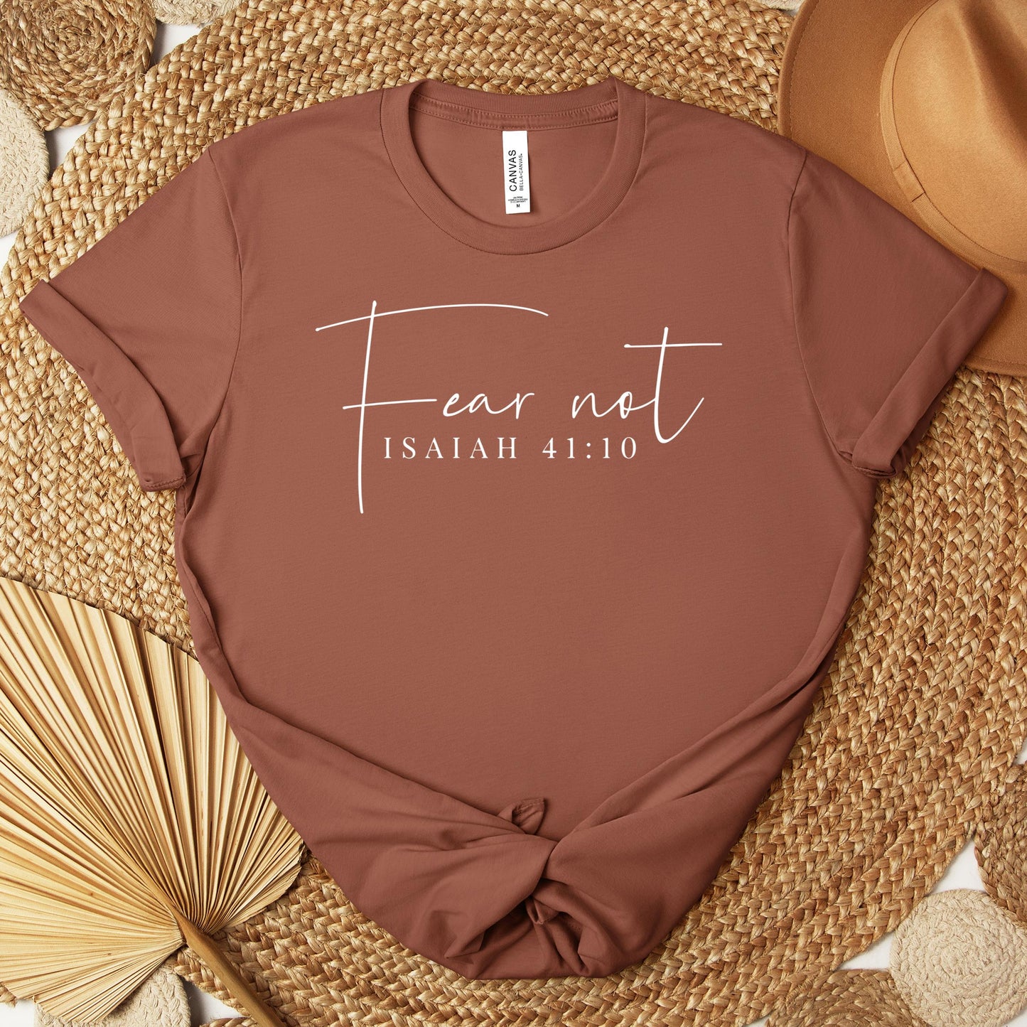 Fear Not Isaiah 41.10 Premium T-shirt