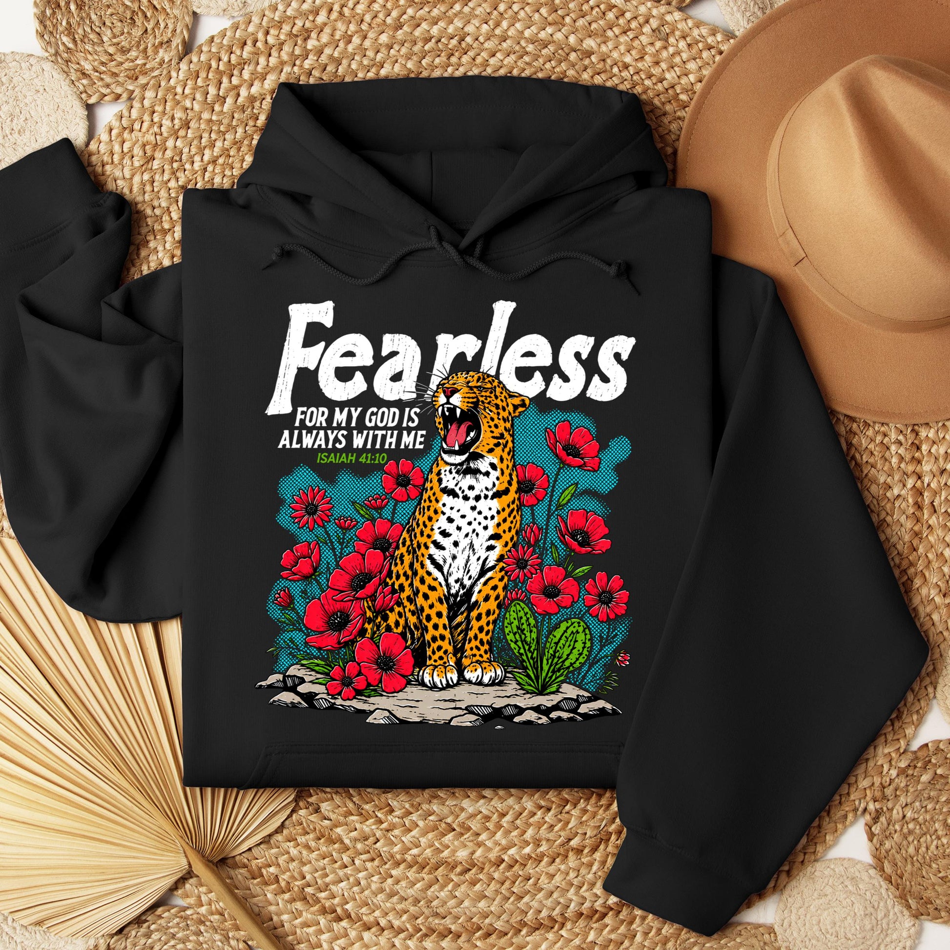 Fearless For My God Is Always With Me Isaiah 41.10 01