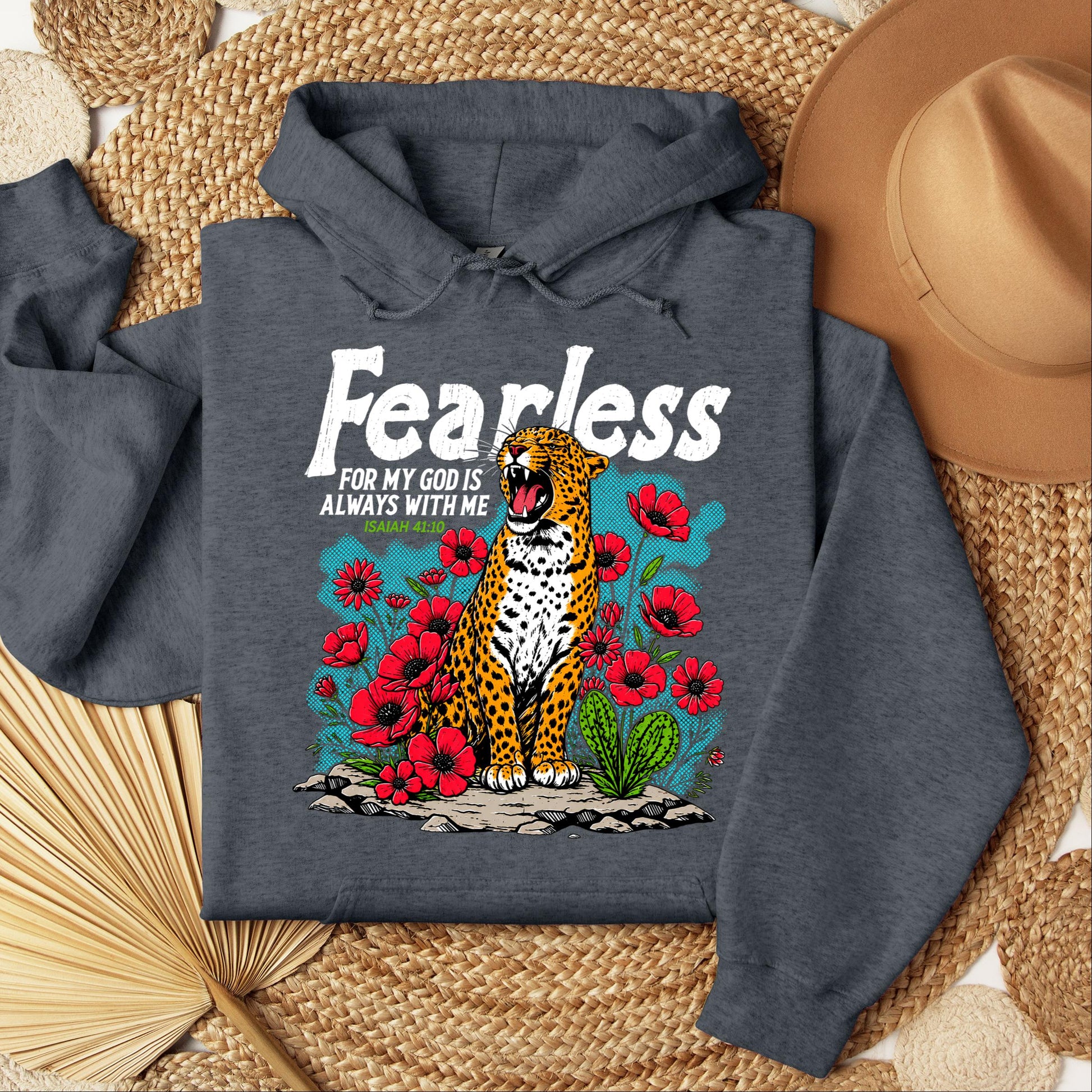 Fearless For My God Is Always With Me Isaiah 41.10 01