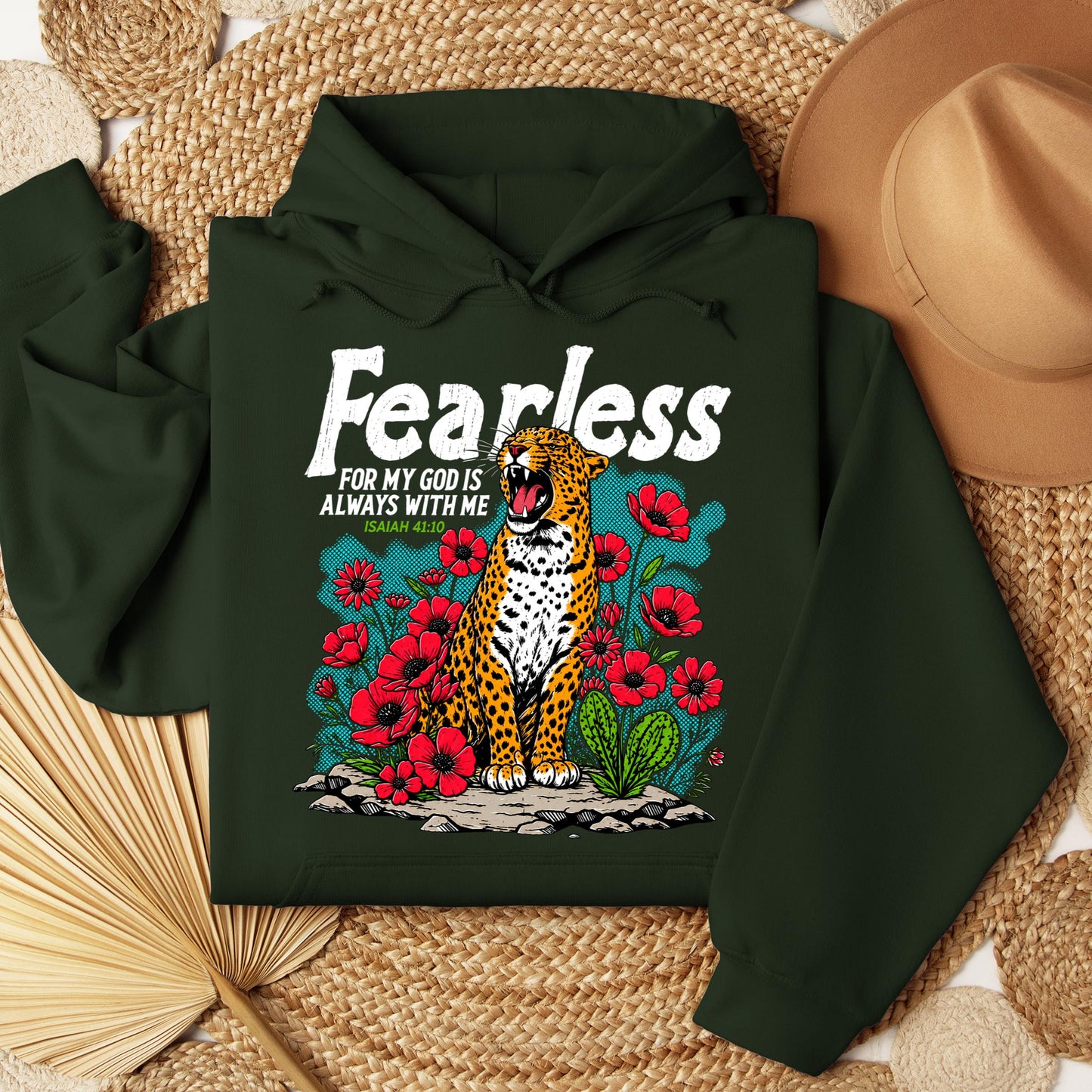 Fearless For My God Is Always With Me Isaiah 41.10 01