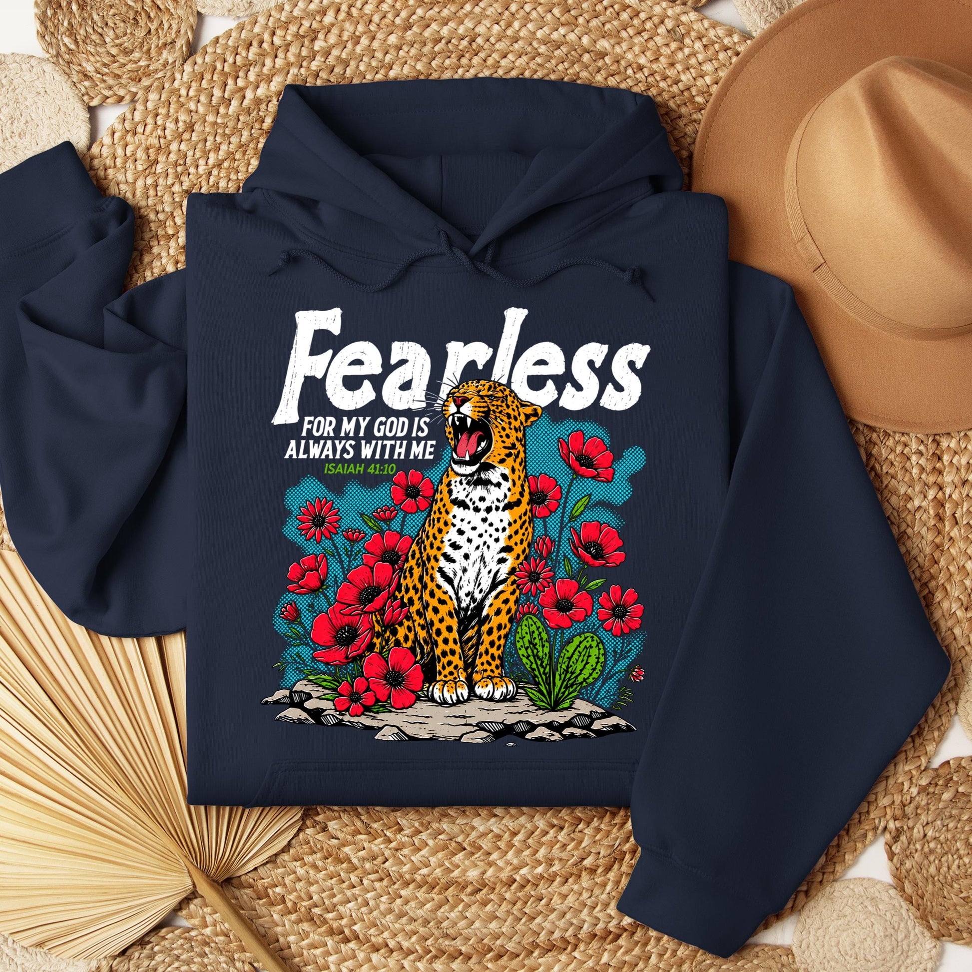 Fearless For My God Is Always With Me Isaiah 41.10 01