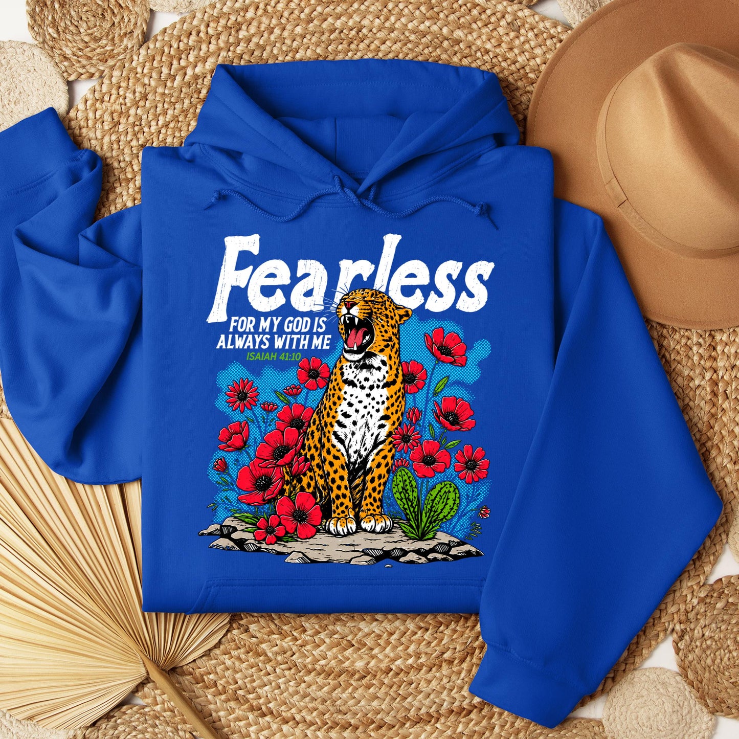 Fearless For My God Is Always With Me Isaiah 41.10 01